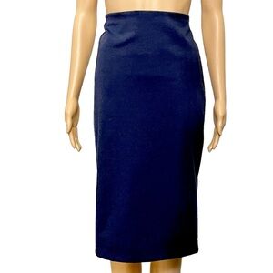 7th avenue design studio new york company Woman’s S Blue Navy Skirt